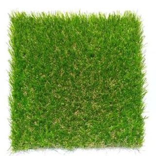 Rasa Lembut Semulajadi U Bentuk 4 nada 35MM Rumput Buatan Luar Lantai Mat