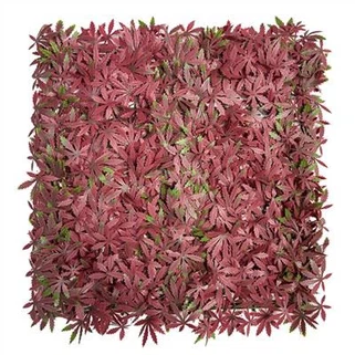 Daun Maple Bentuk Rumput Dinding Tiruan