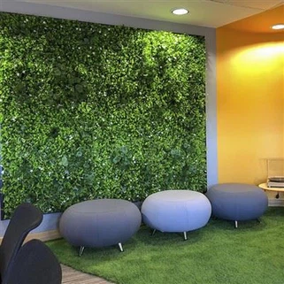 Pagar Rumah Dinding Lindung Nilai Boxwood Sintetik